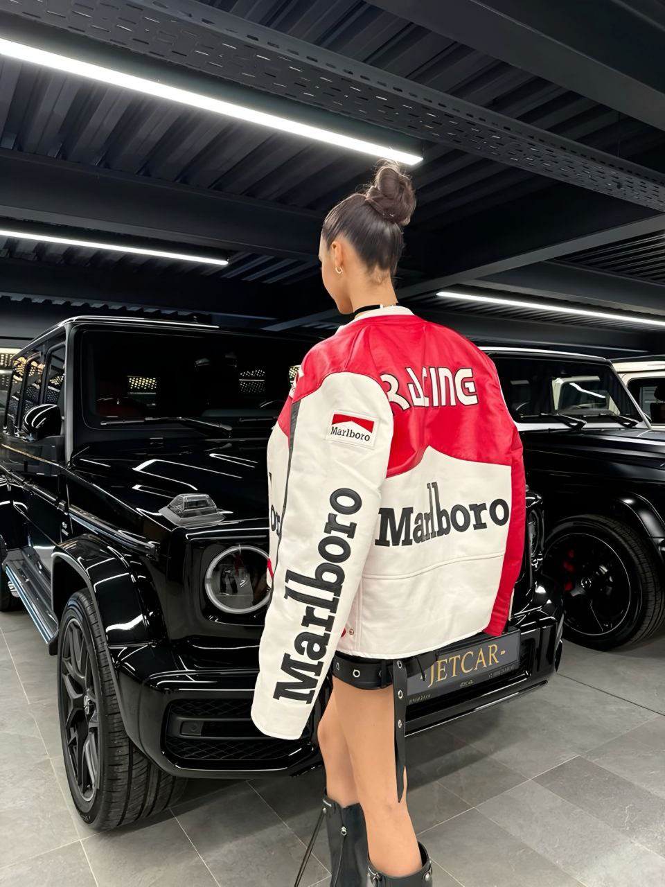Marlboro Racing Leather Jacket - Classic Edition
