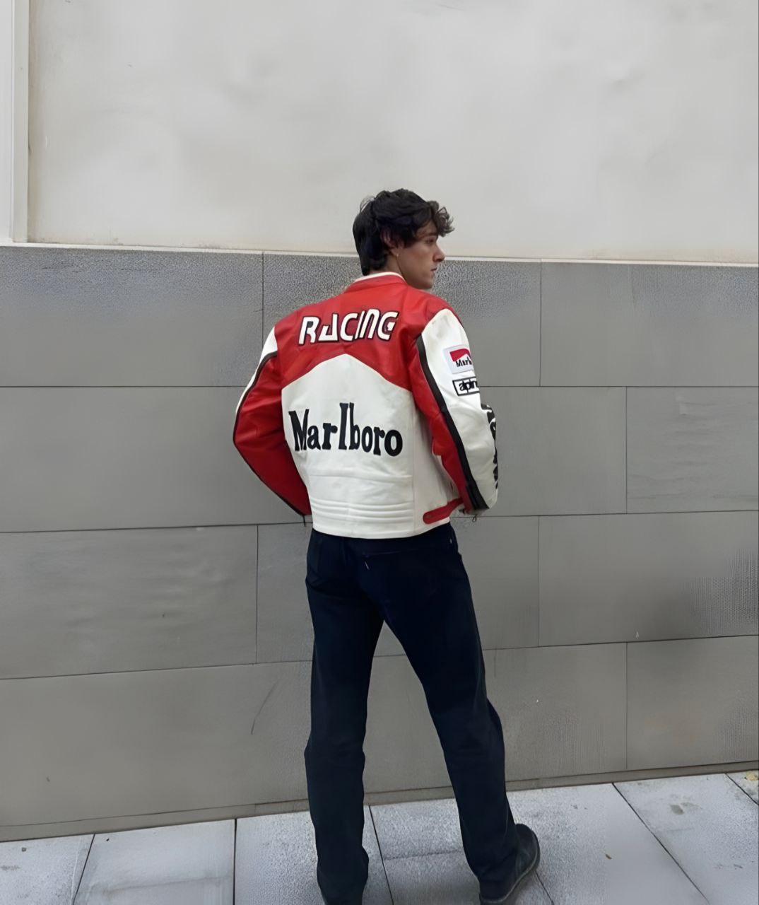 Marlboro Racing Leather Jacket - Classic Edition