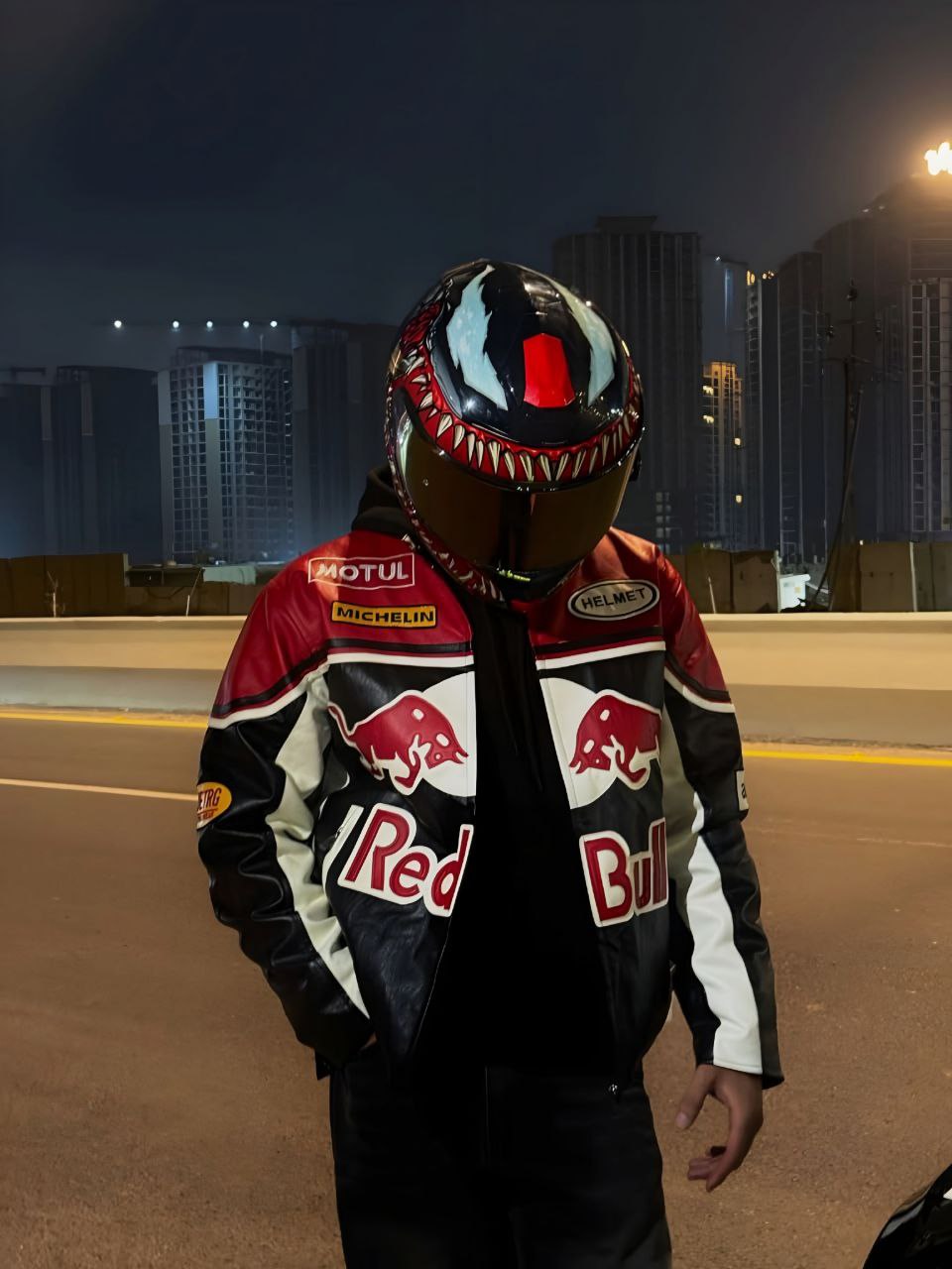 Red Bull F1 Leather Jacket