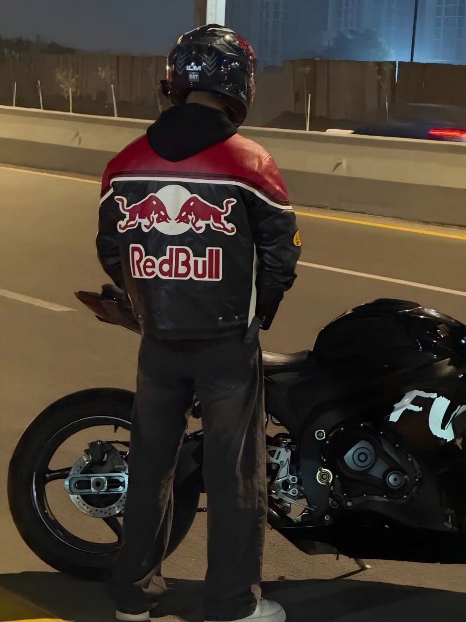 Red Bull F1 Leather Jacket