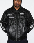 Supreme x Spider Man Leather Jacket 2026