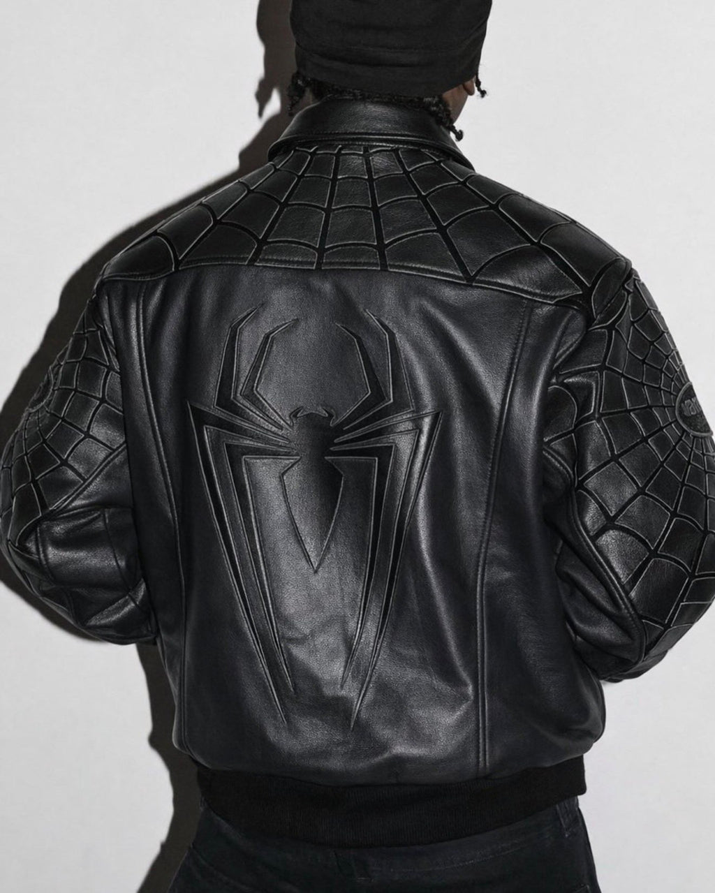 Supreme x Spider Man Leather Jacket 2026