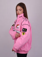 Ferrari F1 Vintage Racing Jacket - Pink