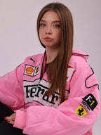Ferrari F1 Vintage Racing Jacket - Pink
