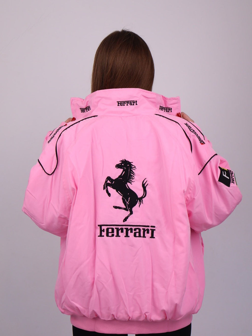 Ferrari F1 Vintage Racing Jacket - Pink