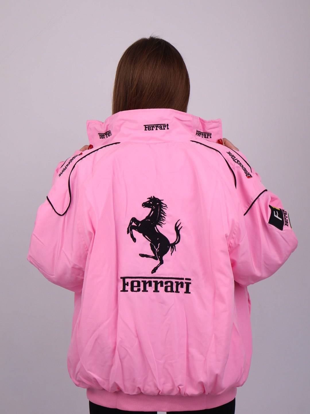 Ferrari F1 Vintage Racing Jacket - Pink