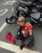 Red Bull F1 Leather Jacket