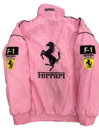 Ferrari F1 Vintage Racing Jacket - Pink