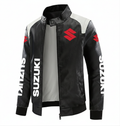 Suzuki Racing Jacket Red Logo (leather)