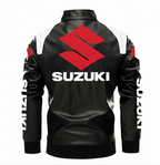 Suzuki Racing Jacket Red Logo (leather)