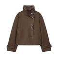 Heritage Pea Coat (Brown)