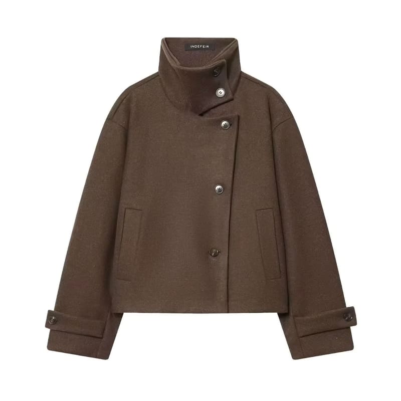 Heritage Pea Coat (Brown)