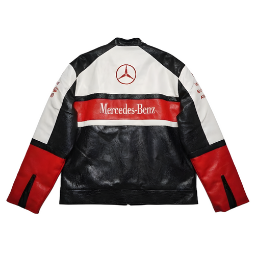 F1 Team McLaren x Mercedes-Benz Leather Jacket