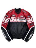 Yamaha Racing Leather Jacket - Vintage Joe Rocket Style