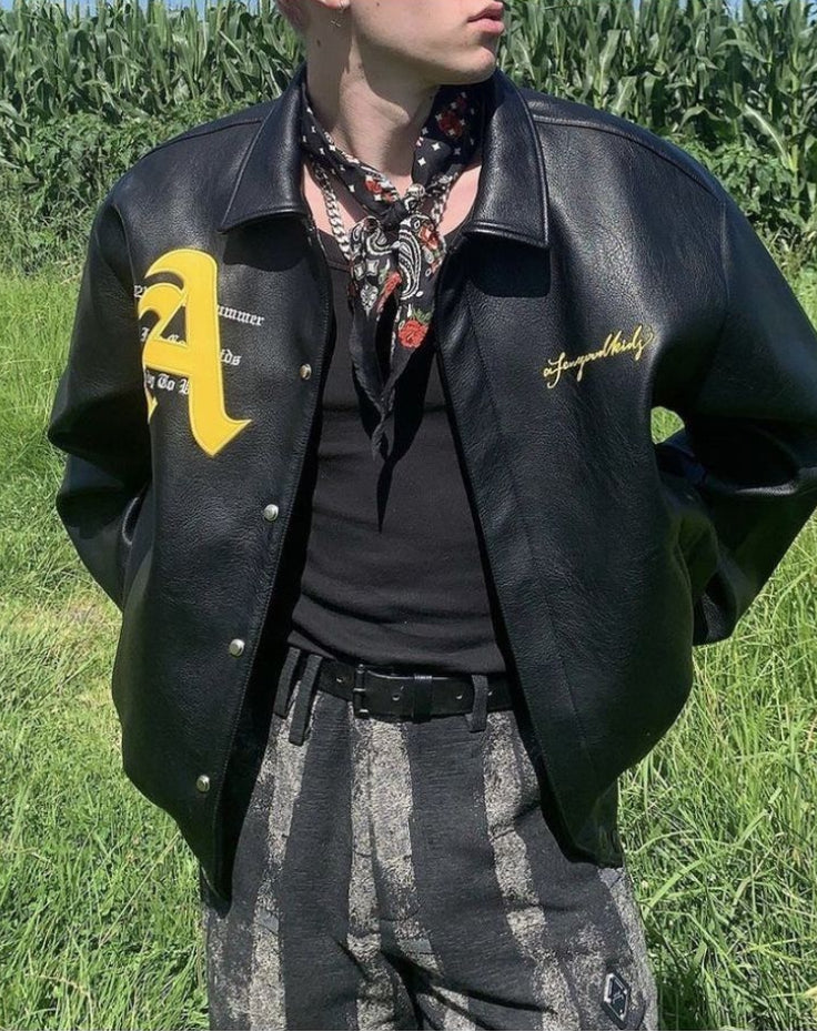 Doncare AFGK Ferrari Leather Jacket - Black Edition