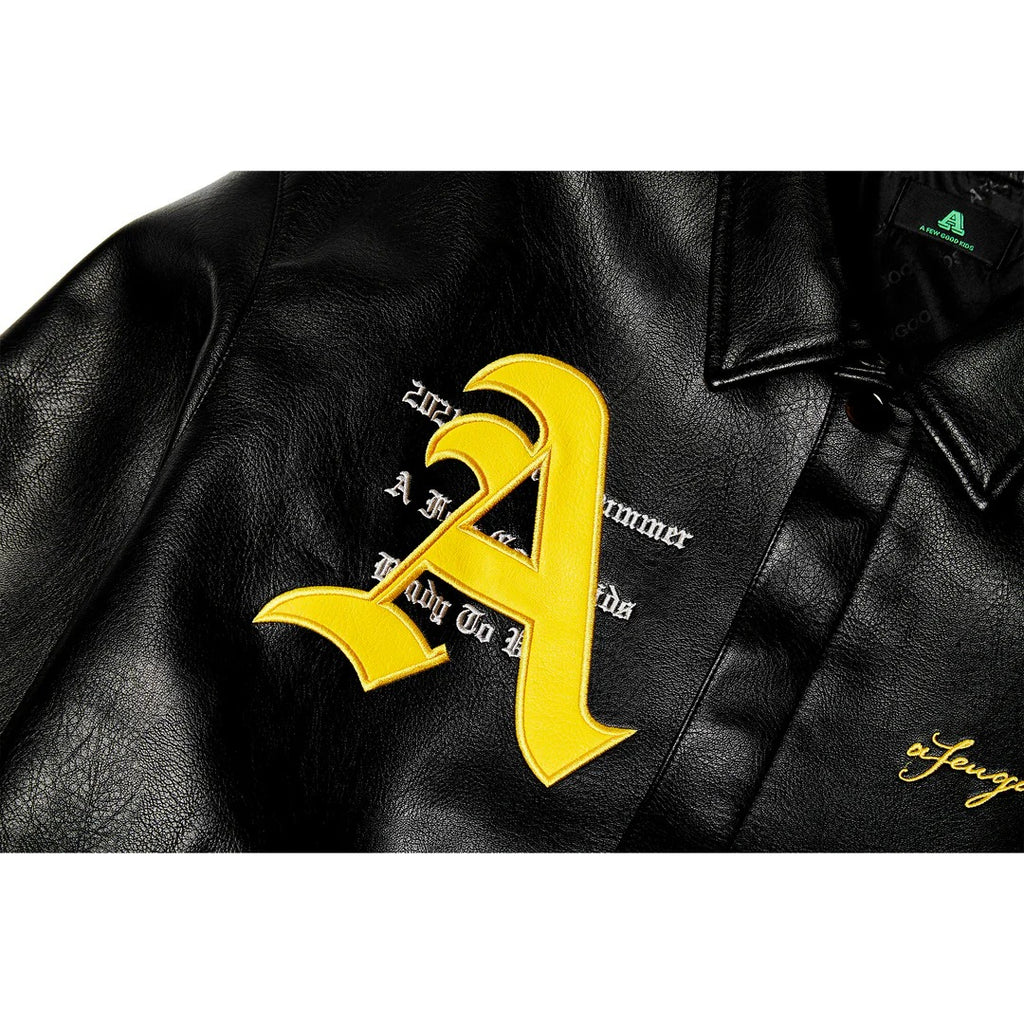 Doncare AFGK Ferrari Leather Jacket - Black Edition