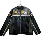 Ferrari F1 Olympus Leather Jacket - Green Edition