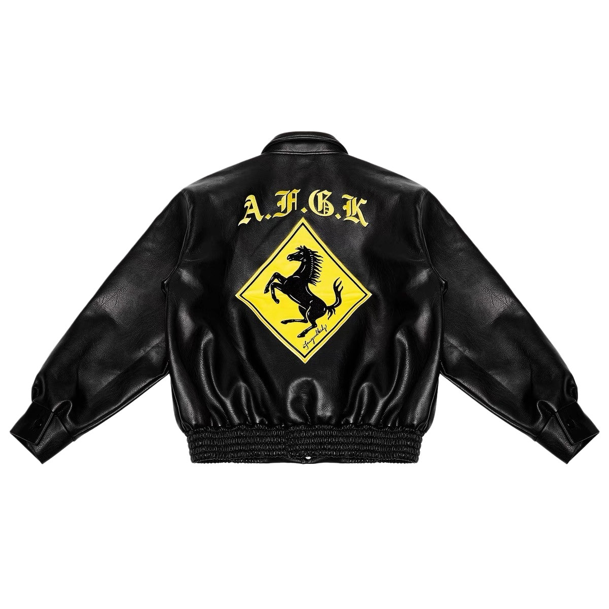 Doncare AFGK Ferrari Leather Jacket - Black Edition