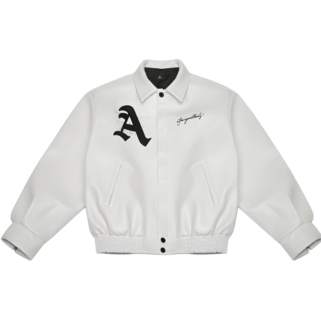 Doncare AFGK Ferrari Leather Jacket - White Edition