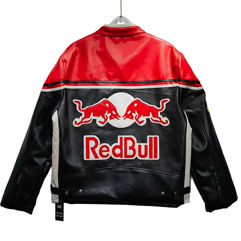 Red Bull F1 Leather Jacket