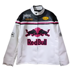 Red Bull F1 Leather Jacket - Pink Edition