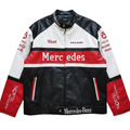 F1 Team McLaren x Mercedes-Benz Leather Jacket