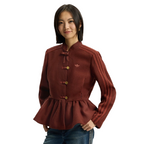 Adidas Cheongsam Jacket - Chinese New Year 2026 Brown