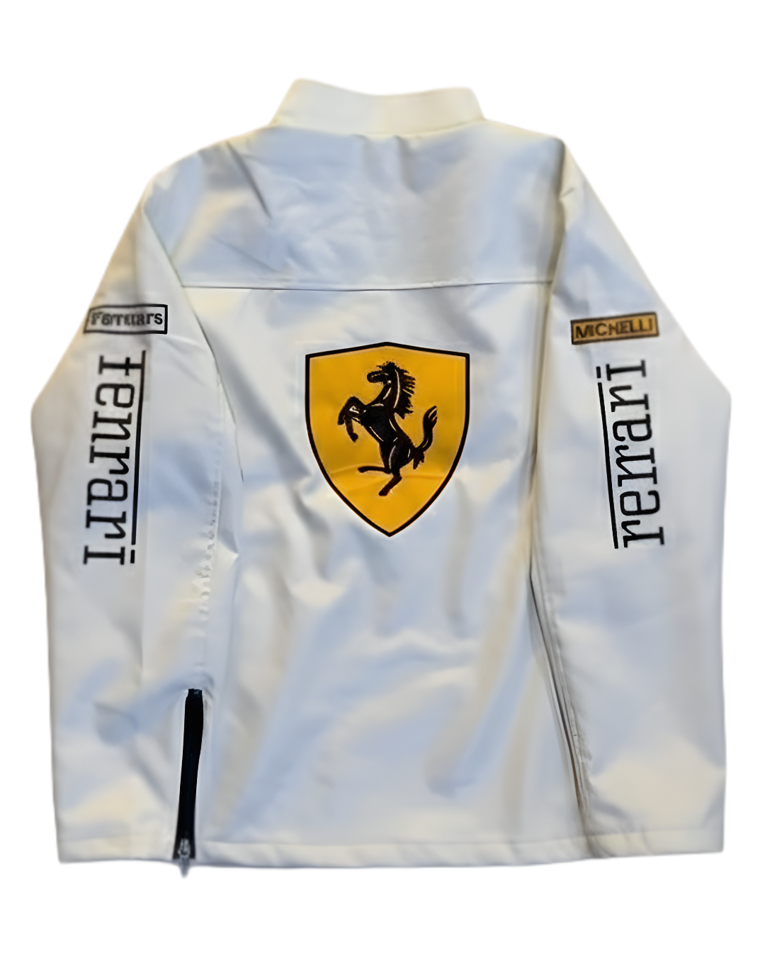 Exclusive Ferrari F1 Racing Style Leather Jacket