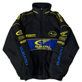 Subaru Rally Vintage Racing Jacket - Black Edition