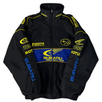 Subaru Rally Vintage Racing Jacket - Black Edition