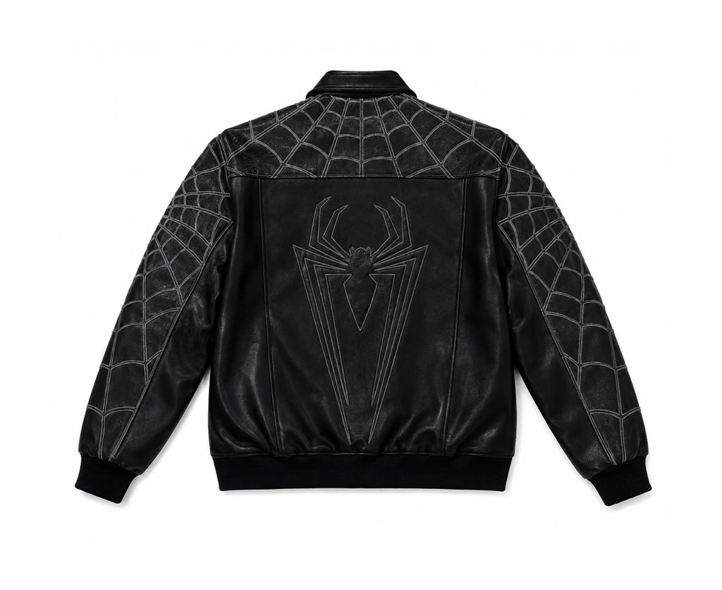 Supreme x Spider Man Leather Jacket 2026