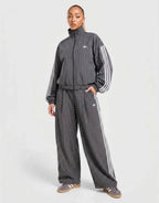 Adidas Originals Pantalón Deportivo de Cuadros - Negro
