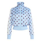 Chaqueta Adidas Originals de Lunares – Azul