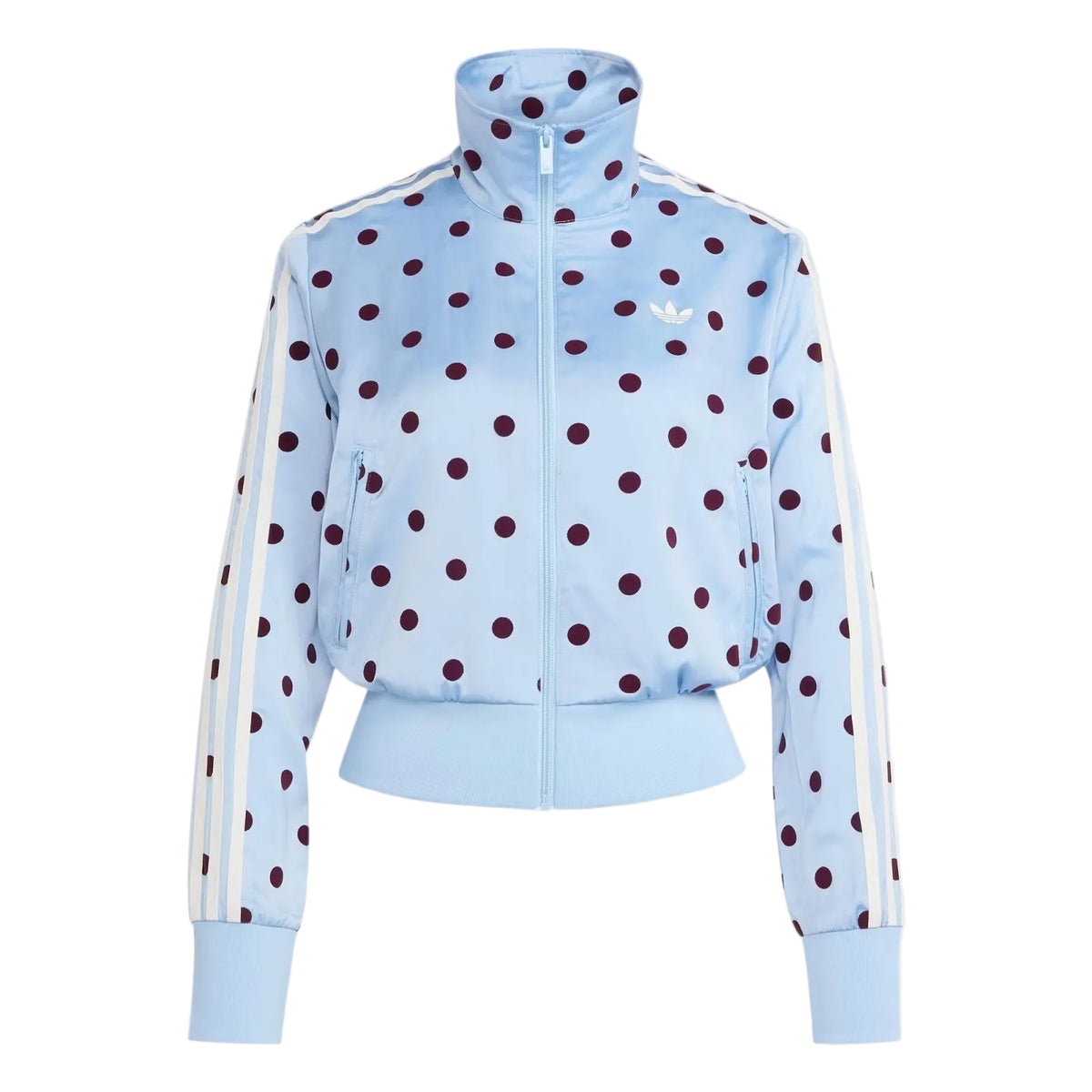 Chaqueta Adidas Originals de Lunares – Azul