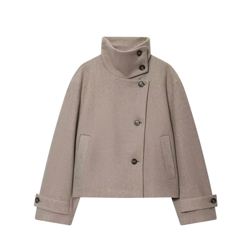 Heritage Pea Coat (Khaki)