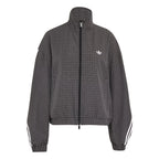 Adidas Originals Chaqueta Deportiva de Cuadros - Negro