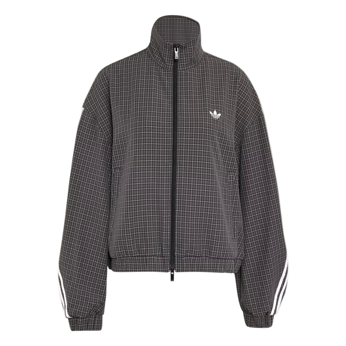 Adidas Originals Chaqueta Deportiva de Cuadros - Negro