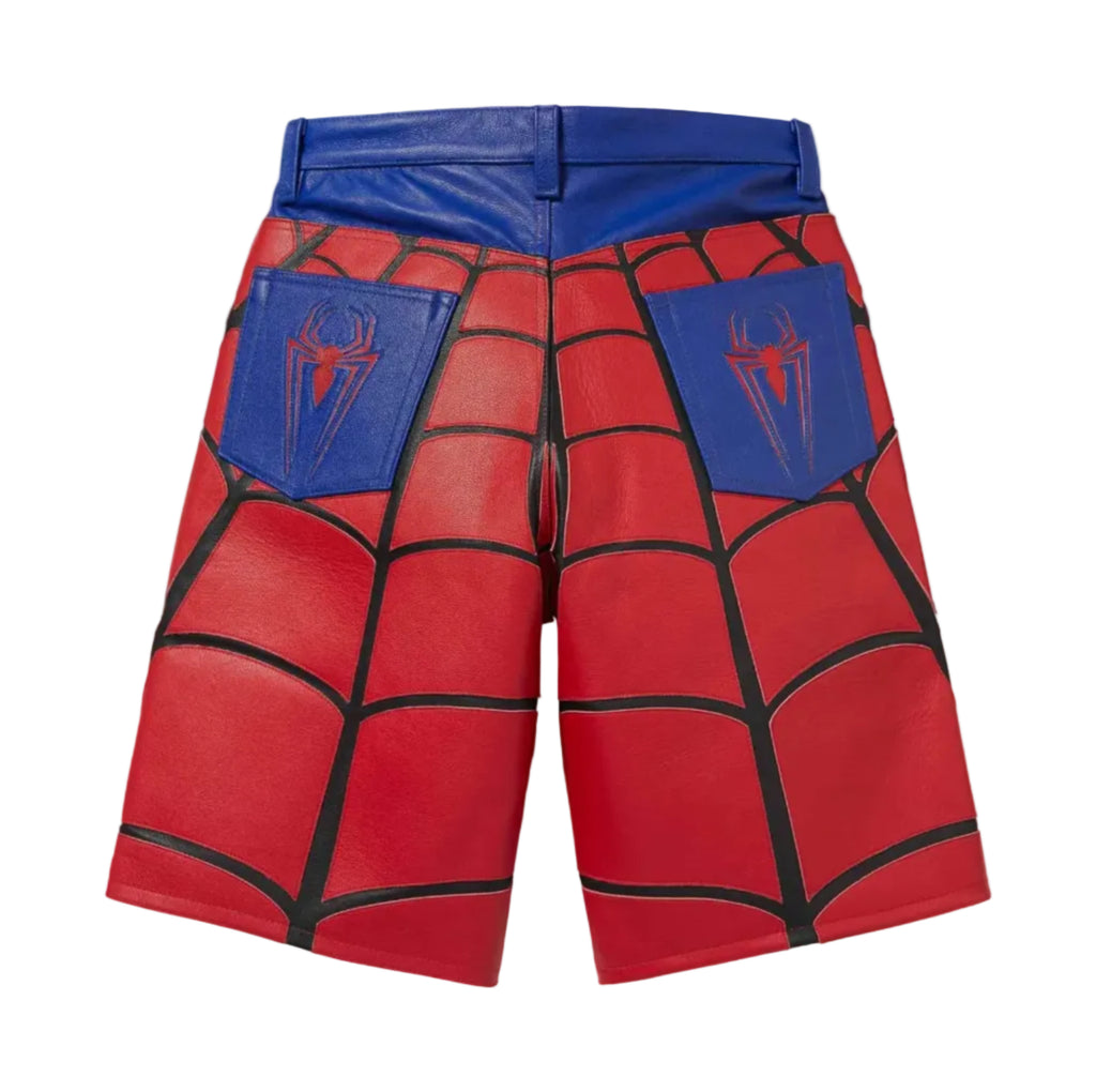 Supreme x Spider-Man Leather Shorts 2026