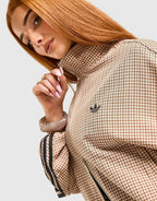 Adidas Originals Chaqueta Deportiva de Cuadros - Beige