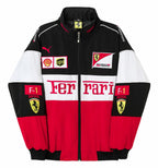 Ferrari F1 Vintage Racing Jacket - White