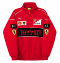 Ferrari F1 Vintage Racing Jacket - Red