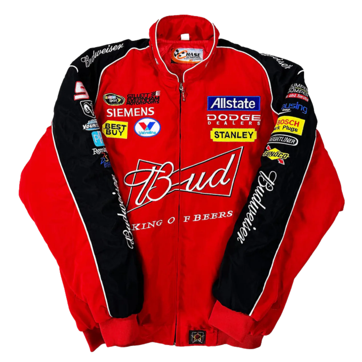 Vintage Budweiser Racing Jacket - Red Edition