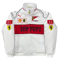 Ferrari F1 Vintage Racing Jacket - White