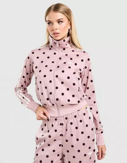 Chaqueta Adidas Originals de Lunares – Rosa