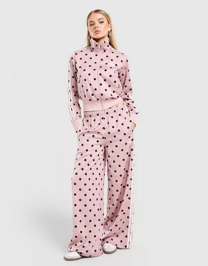 Chaqueta Adidas Originals de Lunares – Rosa