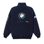 Vintage Blue BMW Racing Jacket