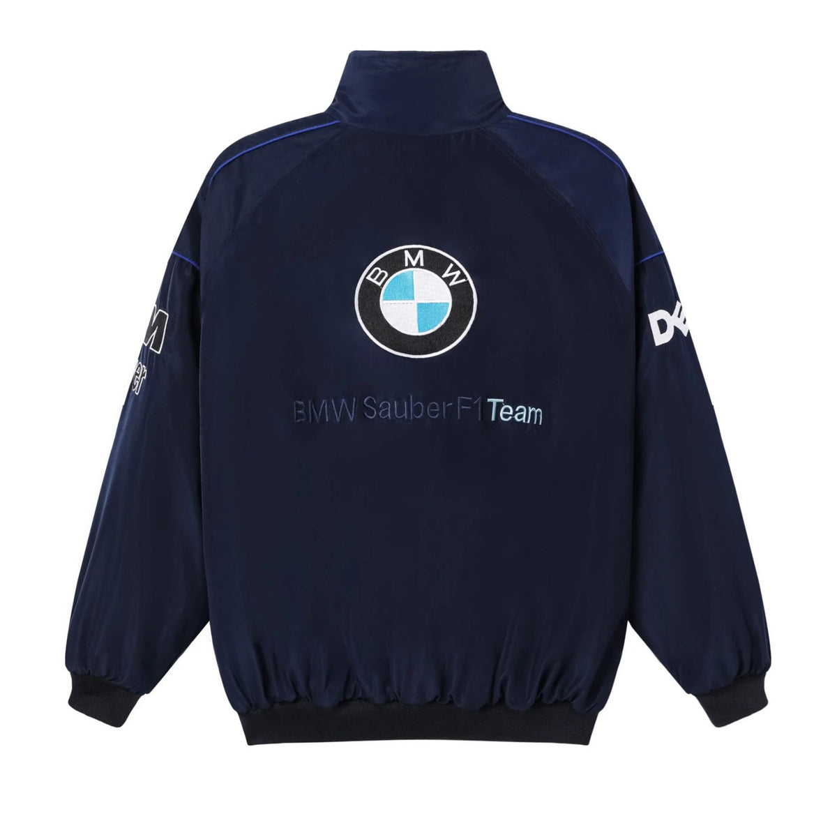 Vintage Blue BMW Racing Jacket