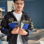 Subaru Rally Vintage Racing Jacket - Black Edition