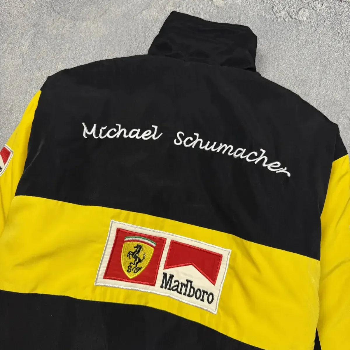 Vintage Ferrari Style Jacket - Michael Schumacher Edition