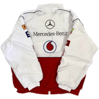 Mercedes F1 Vintage Racing Jacket - white